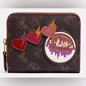 Coach Billfold Wallet (Manhattan Skyline Motif)